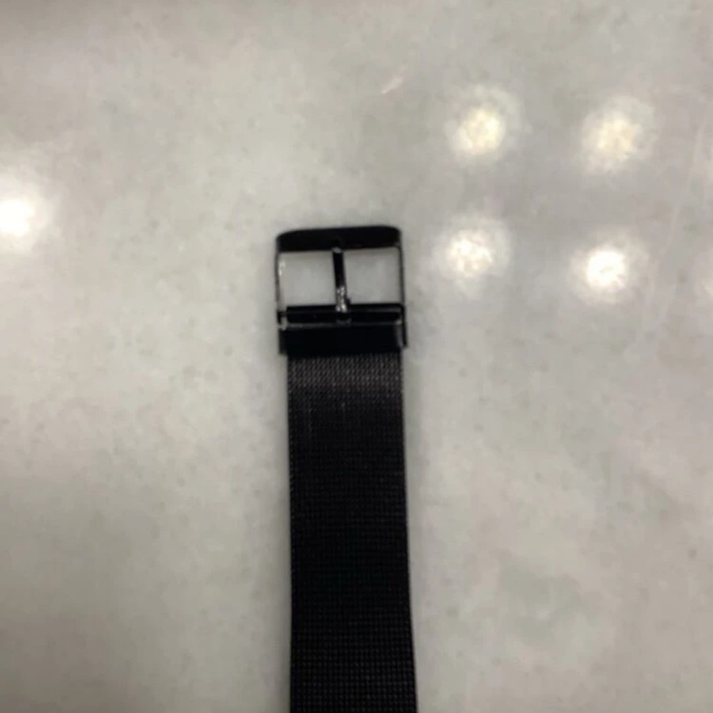 New Stainless Steel Analog Quartz Black Rose Gold Business Casual Mens Watch - Picture 9 of 13